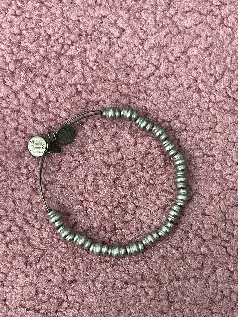 Alex & Ani Silver bangle